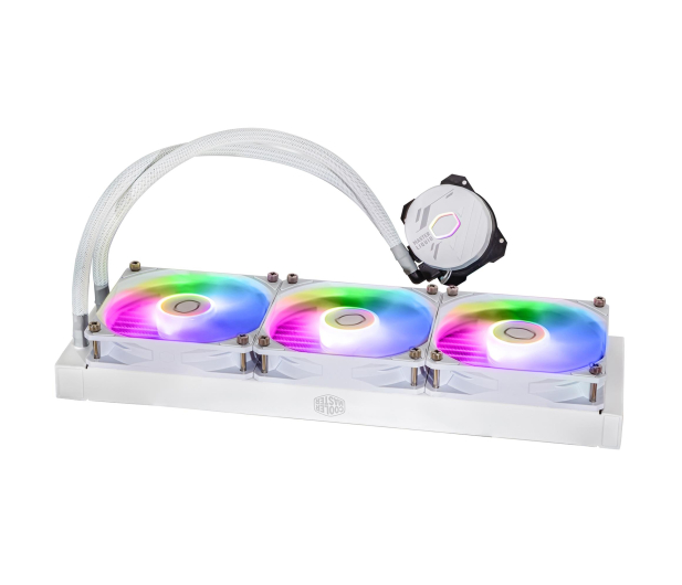 Cooler Master Masterliquid 360L Core ARGB White 3x120mm - 1145998 - zdjęcie 4
